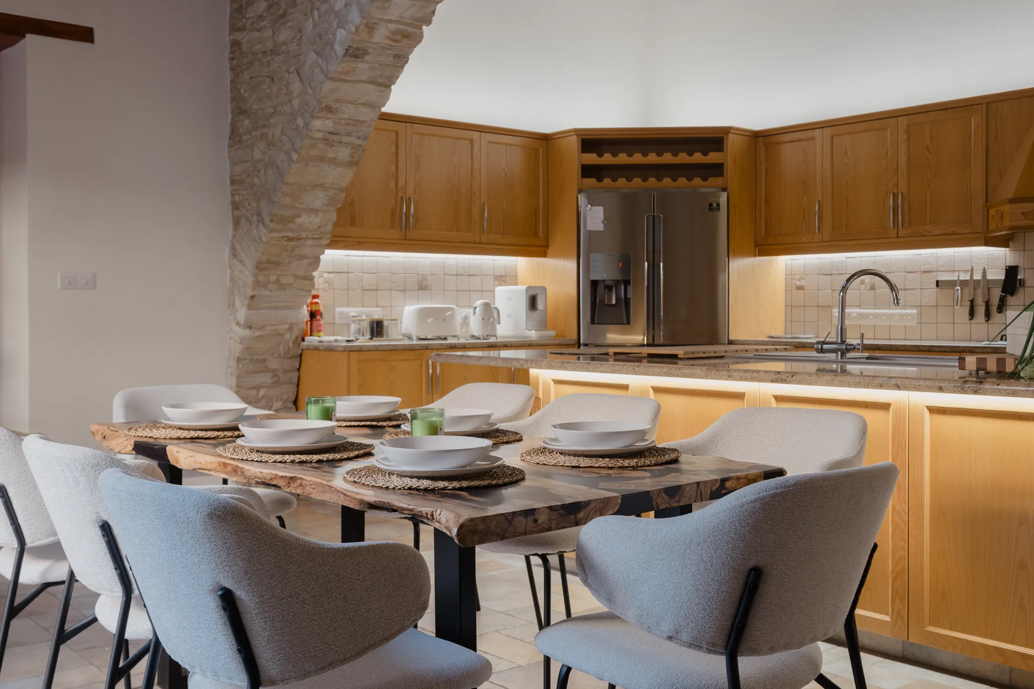 The kitchen