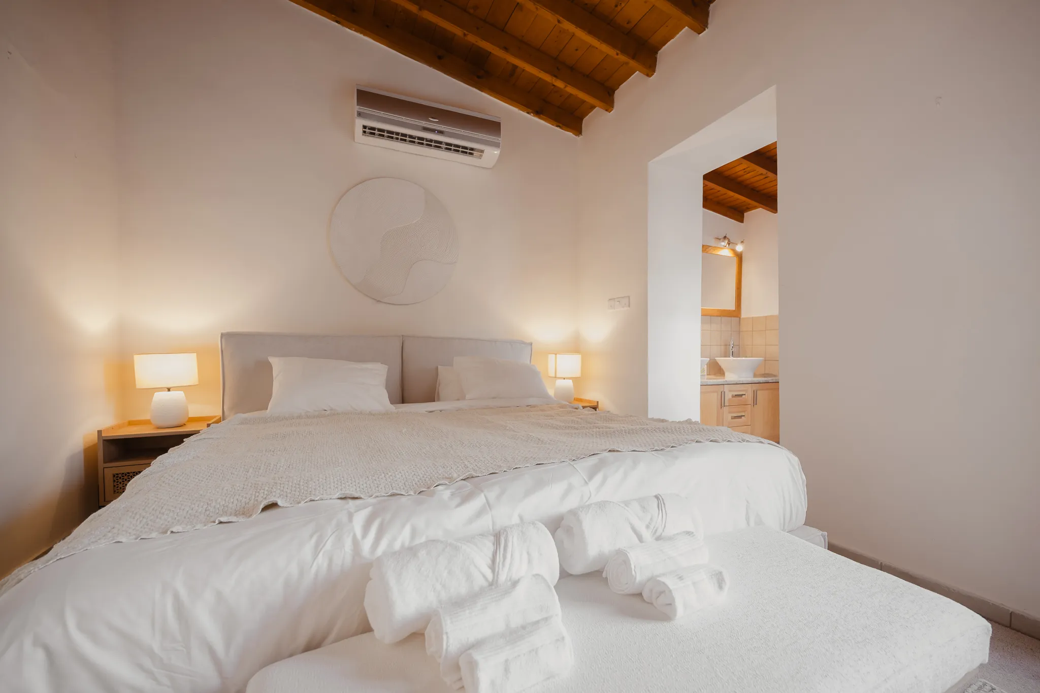 The master bedroom